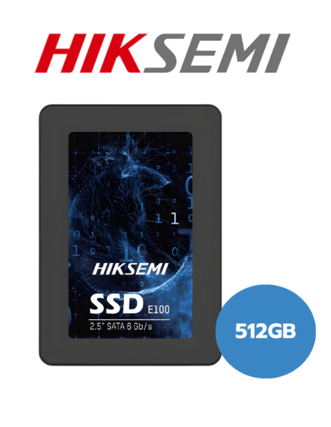 HIKSEMI CITY SERIES E100 SSD SATA 512GB 3D NAND